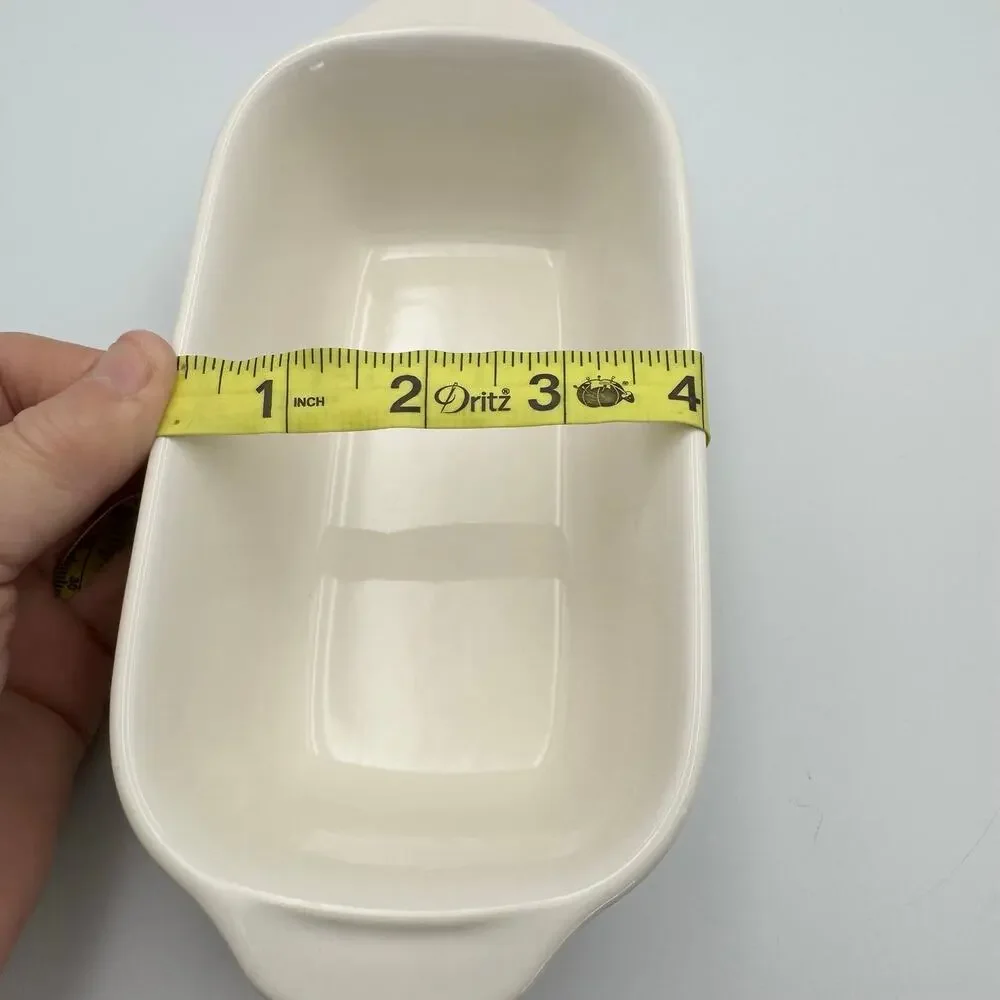 VTG Pfalzgraff French Quarter Mini Loaf Pan Small Bread Baker 8x4 Made In USA